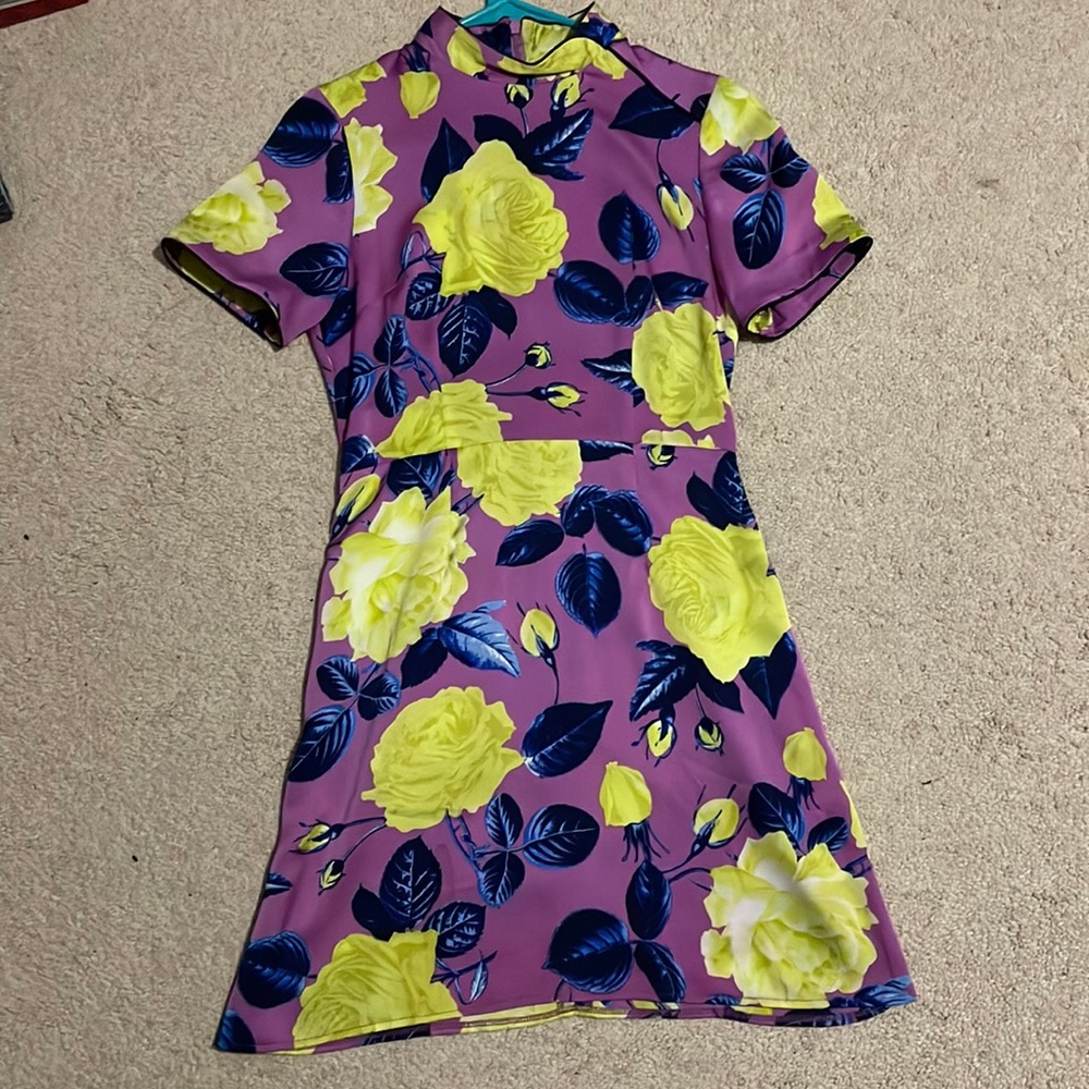 Printed Mini Dress